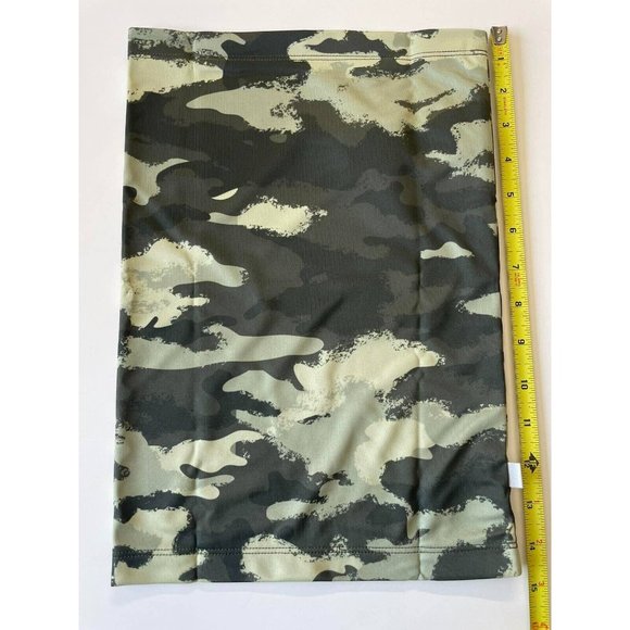 Oakley Neck Gaiter L / XL Hydrolix Face Cover Mask Green Camo Reflective New - Picture 8 of 11